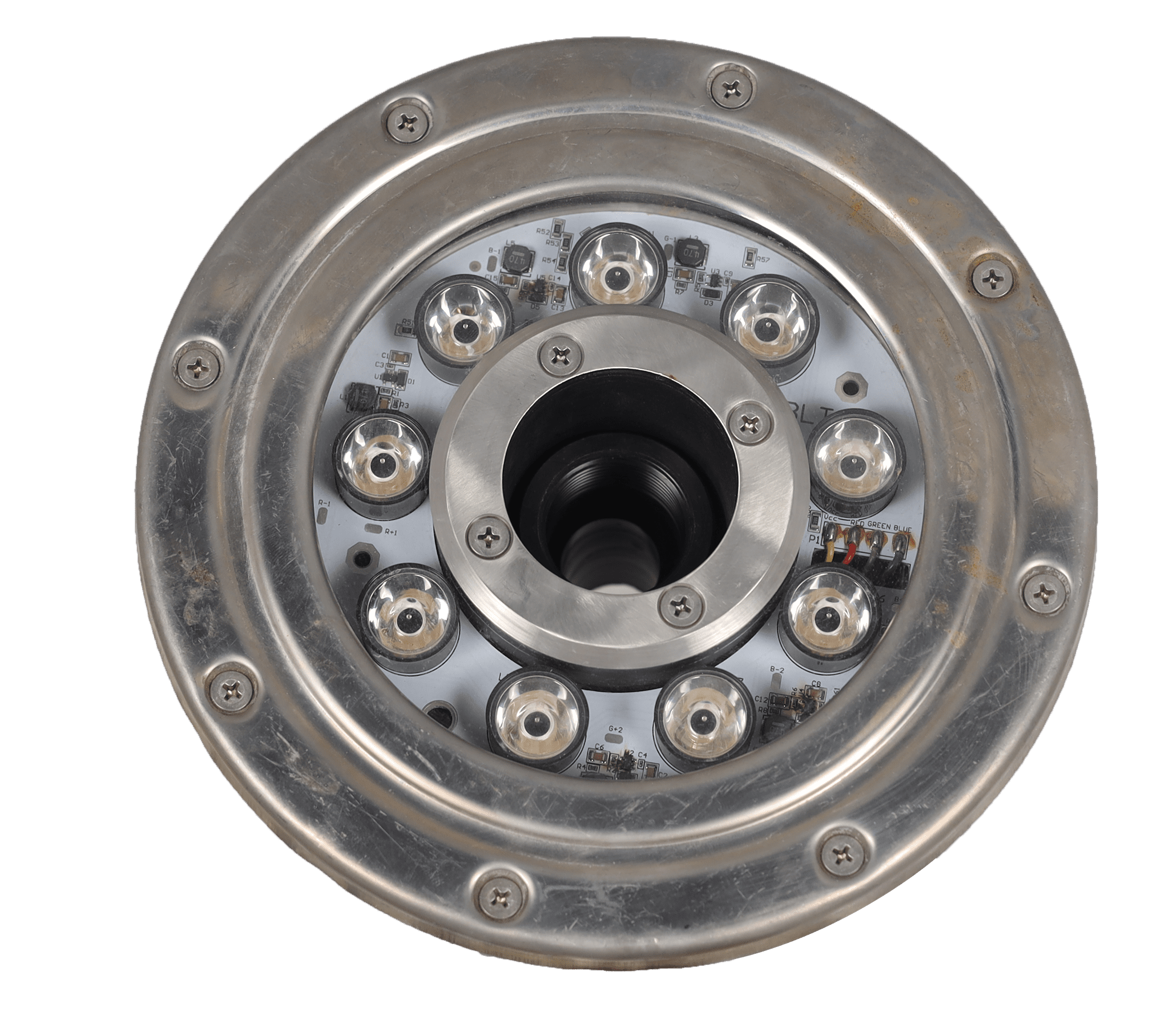 9X1  W RGB POWER LEDLİ SİMİT  SU ALTI AYDINLATMASI resmi